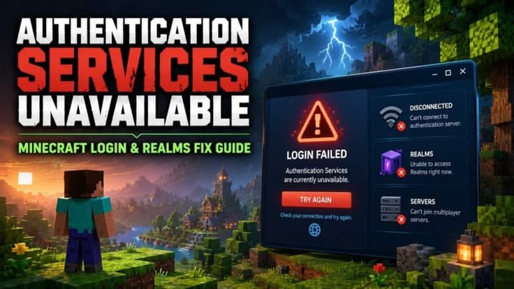 Minecraft login and realms troubleshooting guide